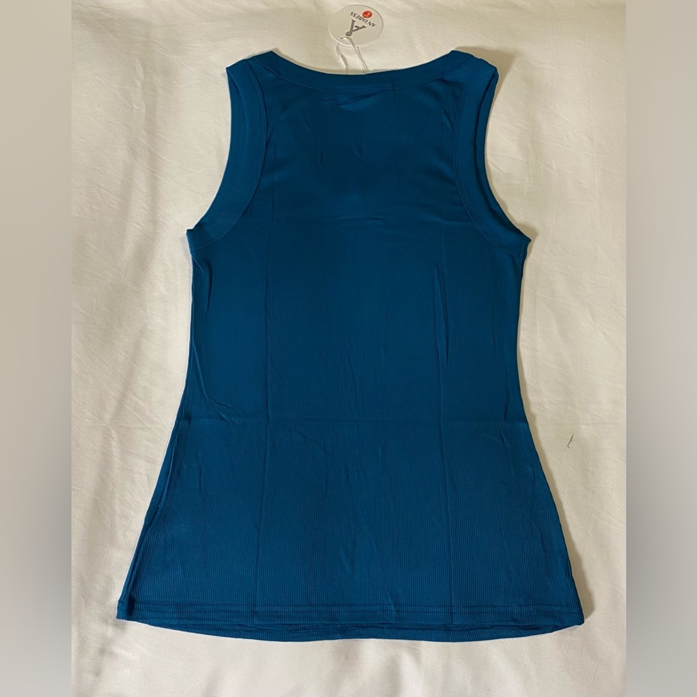 NWT Anrabess V-Neck Ribbed Knit Tank Top - Picture 4 of 16